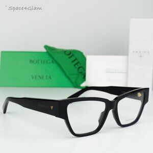 Bottega Veneta Women Eyeglasses Black Demo Cat Eye BV1288O 001 BRAND NEW